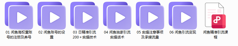 图片[2]-独家闲鱼引流技术，日引300＋实战玩法-阿灿说钱